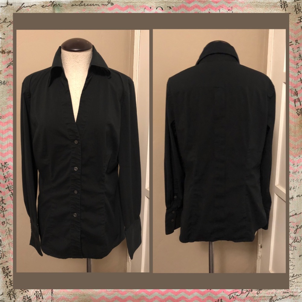 Express Black Dress Shirt